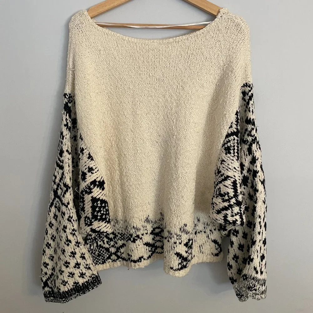 Free People Midnight Beach Pullover Sweater